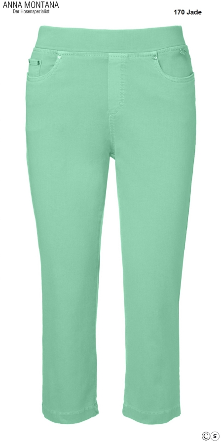 Reduces Angelika 1016 Jump In / a 7/8 capri jeans / slip shape with narrow leg / ANNA MONTANA